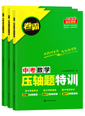 卷霸中考压轴题特训大题提分