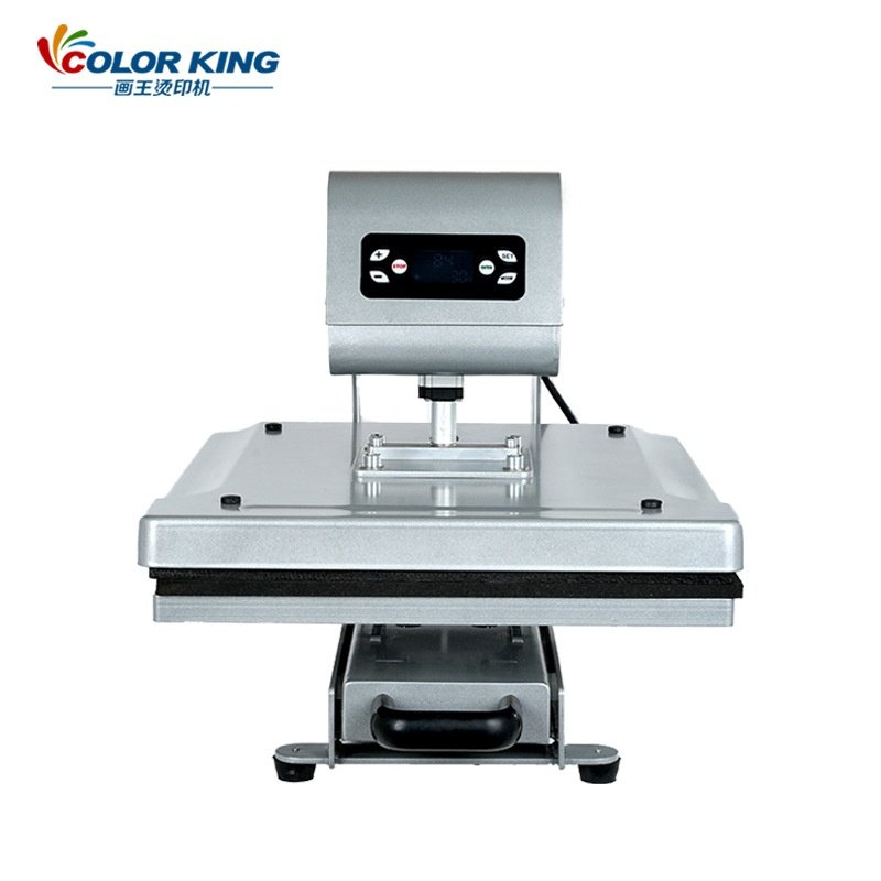 全自动抽拉式服装热转印机CH2404多尺寸可套T恤电动烫画加工设