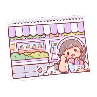 新款麻薯离型本双面活页a5