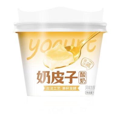 庄园牧场老兰州风味奶皮子酸奶