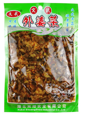 文武外婆菜下饭菜208g*10袋