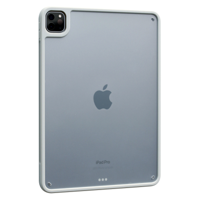 适用2024款iPad Pro平板保护套11寸13磨砂简约10.9透明air4/5/6无盖10代2021版十代Mini6防摔抗弯带笔槽后壳7