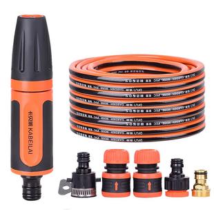 高压喷水枪家用冲洗车水管喷枪增压直喷头4分6分软管接自来水龙头