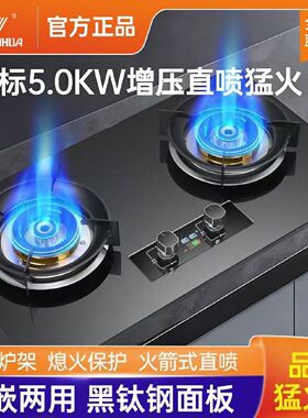 上门安装申花官方正品家用燃气灶天然气液化气煤气双灶煤气炉