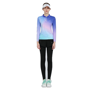 2026秋季竞迈新款长袖羽毛球服女套装网球服运动服透气团体出场服
