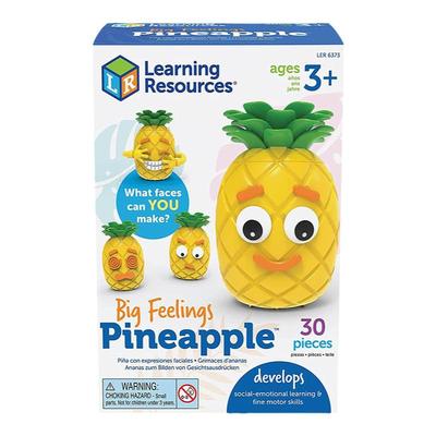 儿童菠萝表情表达管理玩具