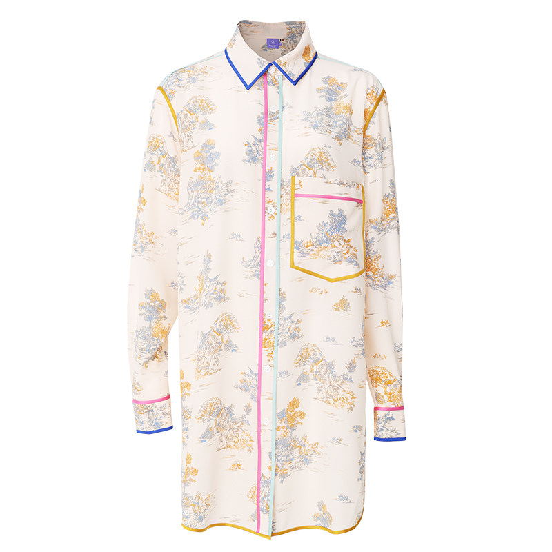 soiejardin丝绸真丝夏季轻奢