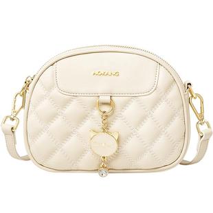 奥康手机包2026新款女包高级感单肩包女款通勤小圆包大容量斜挎包