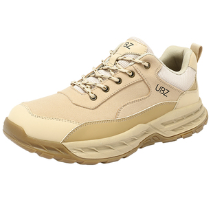 【砾漠】UBZ防水厚底登山鞋男户外2026春新款 防滑休闲徒步老爹鞋