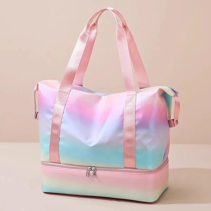 短途旅行包女手提出差大容量轻便运动健身包行李待产包旅游收纳袋