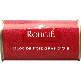 代购法国进口ROUGIE 禄吉禄吉露杰路杰鹅肝酱纯度100%/210g罐包邮
