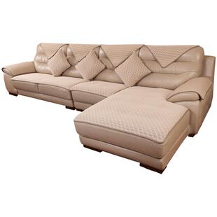 真皮沙发垫防滑坐垫夏季沙发巾罩简约现代四季通用欧式沙发套新款