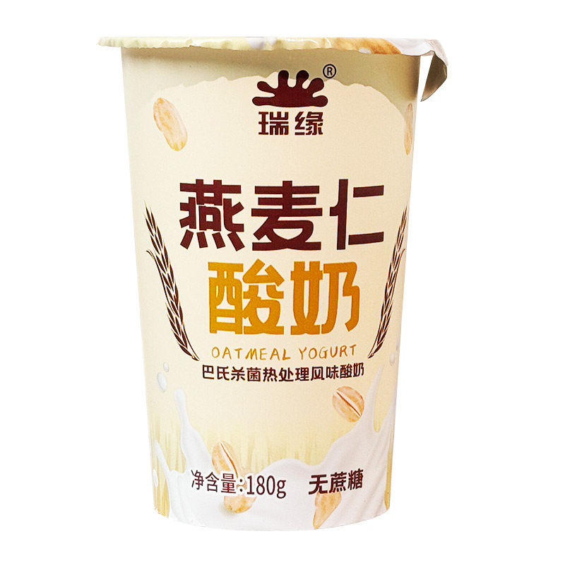 新疆瑞缘瑞源嚼燕麦谷物燕麦仁酸奶0蔗糖整箱旗舰店嚼着喝无蔗糖