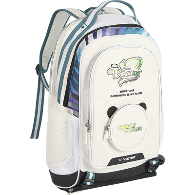 威克多双肩羽毛球包熊猫限定款