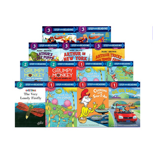 【自营】英文原版 Berenstain Bears 贝贝熊 Uni the Unicorn独角兽 Little Critter Step into reading 美国企鹅兰登英语分级读物