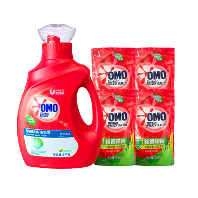 奥妙除菌除螨洗衣液套装5.2斤