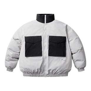 XXZXX立领羽绒服白鸭绒外套袄男女潮牌童装亲子装 冬季新款 5703