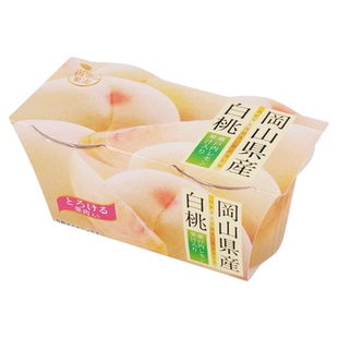 现货日本黄金之果爆汁果肉果冻青森苹果白桃巨峰洋梨橙子味布丁