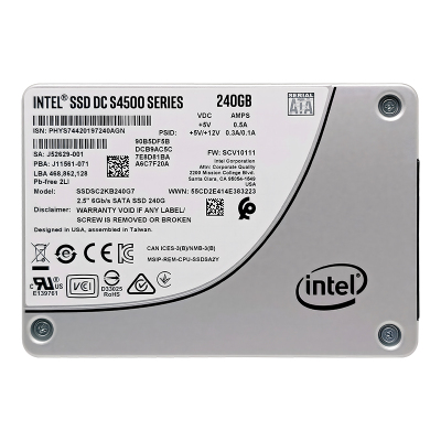 英特尔2.5寸240GBSATA固态硬盘