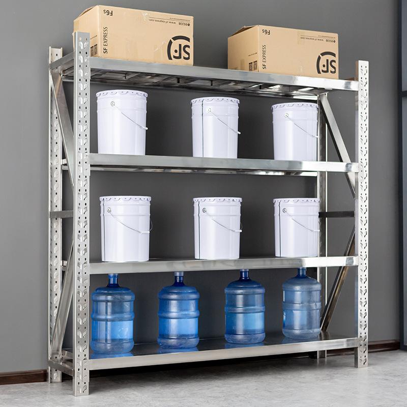 1不锈钢仓储货架实验室储物洁净地下室架子存放架重型置物架拆装