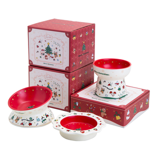 Petdebby宠物碗猫碗大口径猫咪喝水碗猫粮碗狗狗碗食盆宠物餐盘