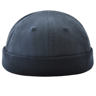 男士瓜皮帽男款薄款老式民国复古地主帽男大头围网红西瓜帽水手帽