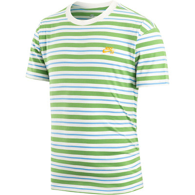 Nike/耐克正品SB夏季男子条纹滑板T恤运动休闲短袖DQ1863-133