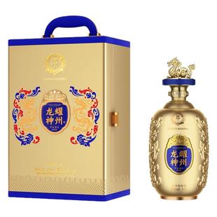 郎酒·龙耀神州 甲辰龙年生肖纪念酒53度酱香型白酒 1.5L*1瓶
