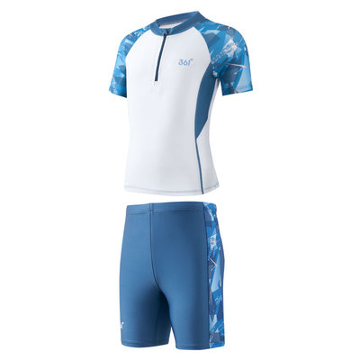 361儿童泳衣男童中大童分体套装