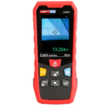 优利德高精度彩屏摄像款测距仪