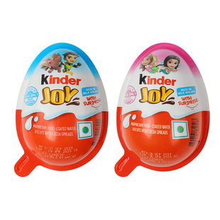 进口kinder健达奇趣蛋半边巧克力女孩版男孩版玩具儿童节礼物零食