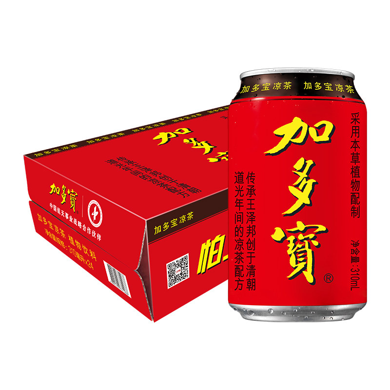 加多宝凉茶植物饮料24罐