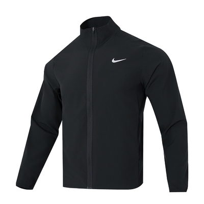 茵特丨Nike耐克男子外套跑步运动服新款快干立领梭织夹克衫FB7500