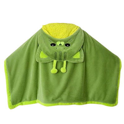 哈基米外星小猫猫披风毛绒斗篷冬天生日礼物女生送女友闺蜜圣诞节