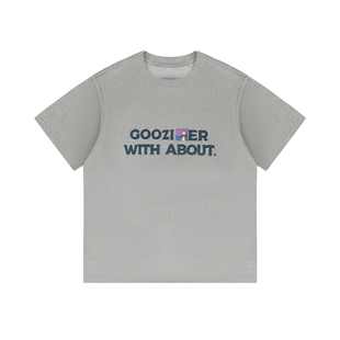 GOOZI MADE 索罗娜T恤男短袖夏季发泡印花体恤日系男生凉感半截袖