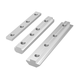 国标铝型材配件欧标一字连接件 对接槽条 2020/3030/4040/4545型