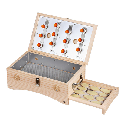 【实木艾灸】曲线贴合全身通用