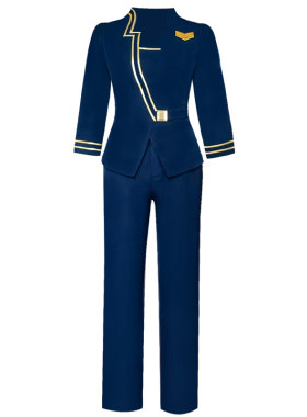 秋冬七分袖KTV公主服DJ工作服