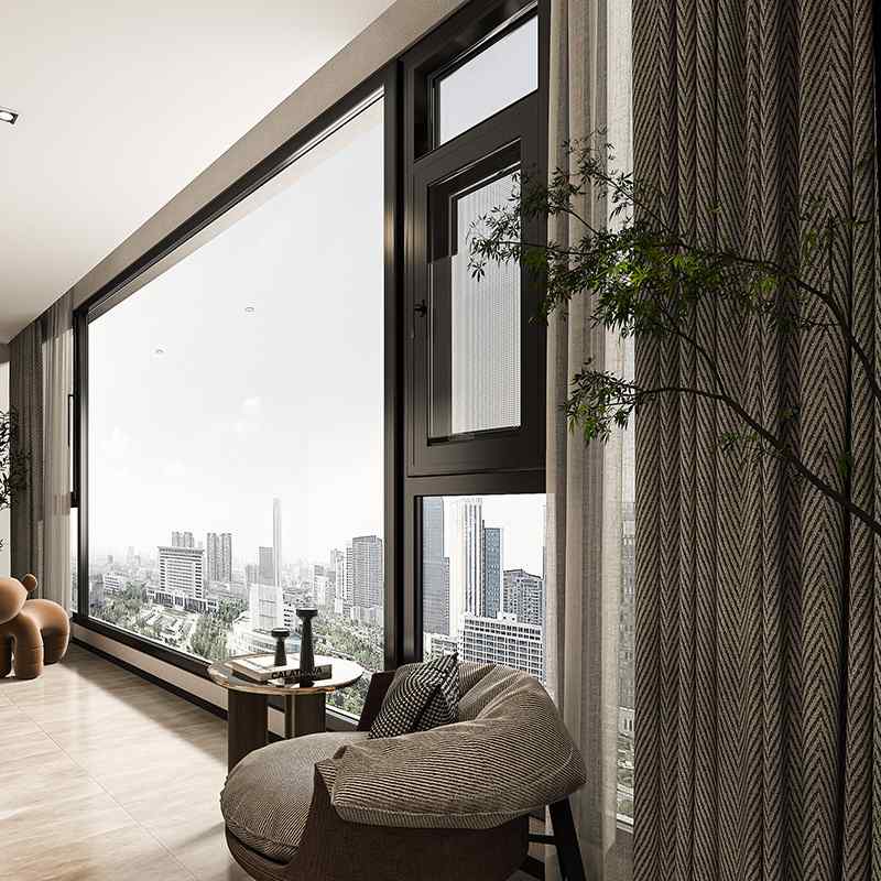 上海静音门窗厂家 断桥铝漂移内倒系统门窗 承接家装门窗量大价优