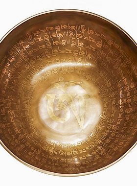 【直播间专拍】经文唱歌碗古代打击乐器尼泊尔手工碗瑜伽静心铜碗