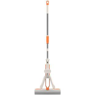 好想家免手洗海绵拖把家用一拖净2025新款吸水对折式胶棉地拖墩布