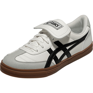 ASICS亚瑟士AARON 2.0男女低帮板鞋翻盖鞋舌休闲鞋1203A720-100