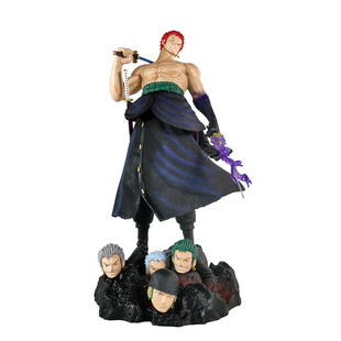 One Piece 扛刀索隆五头雕阎魔剑气索隆手办动漫模型摆件雕像礼物