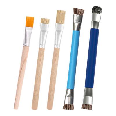 加硬短毛刷圆筒毛刷手机维修清洁