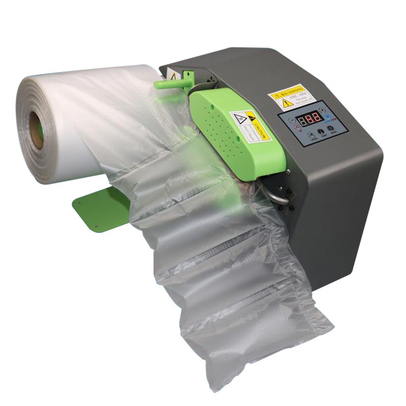 C10葫芦膜气垫膜充气机打包快递气泡袋全自动充气机热封充气机