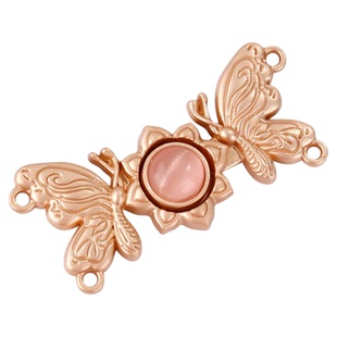 汉服子母扣明制宋制蝶恋花金属对扣旗袍云肩披肩中式立领复古纽扣