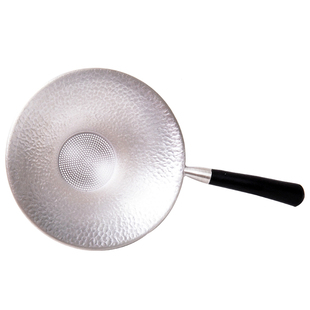 手工纯银茶漏999银茶滤托支架高档过滤网滤茶器木把防烫茶具配件