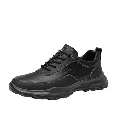 梦特娇官方旗舰真牛皮休闲运动鞋