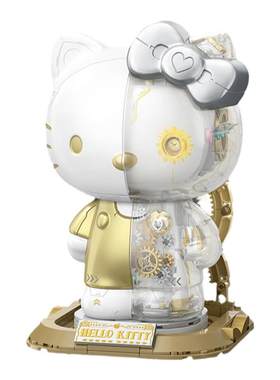 TOPTOY凯蒂猫白金半机械大体