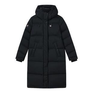 FILA斐乐官方女士中长款羽绒服2025冬季时尚休闲百搭保暖鹅绒外套